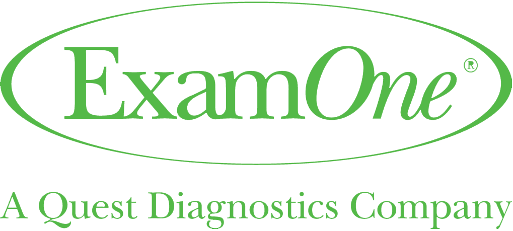 Logo for ExamOne: A Quest Diagnostics Company
